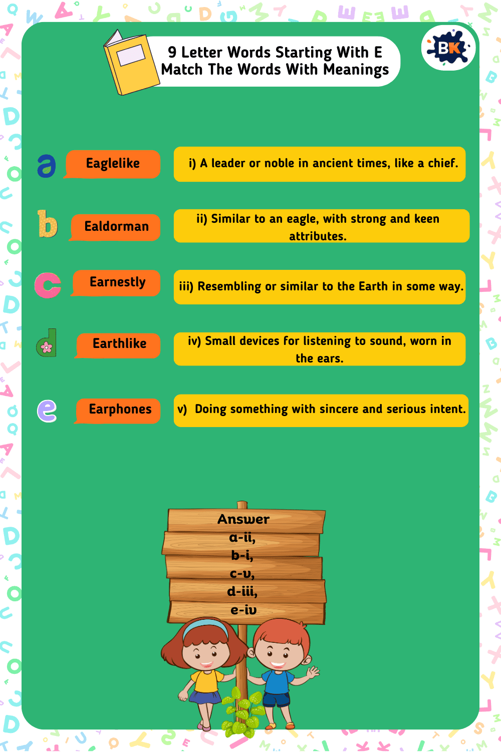 Amazing Word Matching Activity For Kids Amazing Word Matching Activity For Kids
