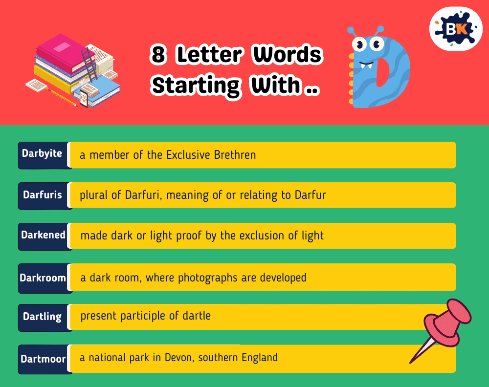 Amusing 8 Letter Words Starting With D For Kids Amusing 8 Letter Words Starting With D For Kids