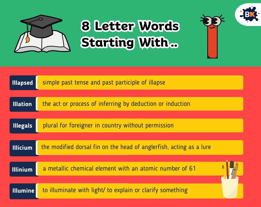 Amusing 8 Letter Words Starting With I For Kids Amusing 8 Letter Words Starting With I For Kids
