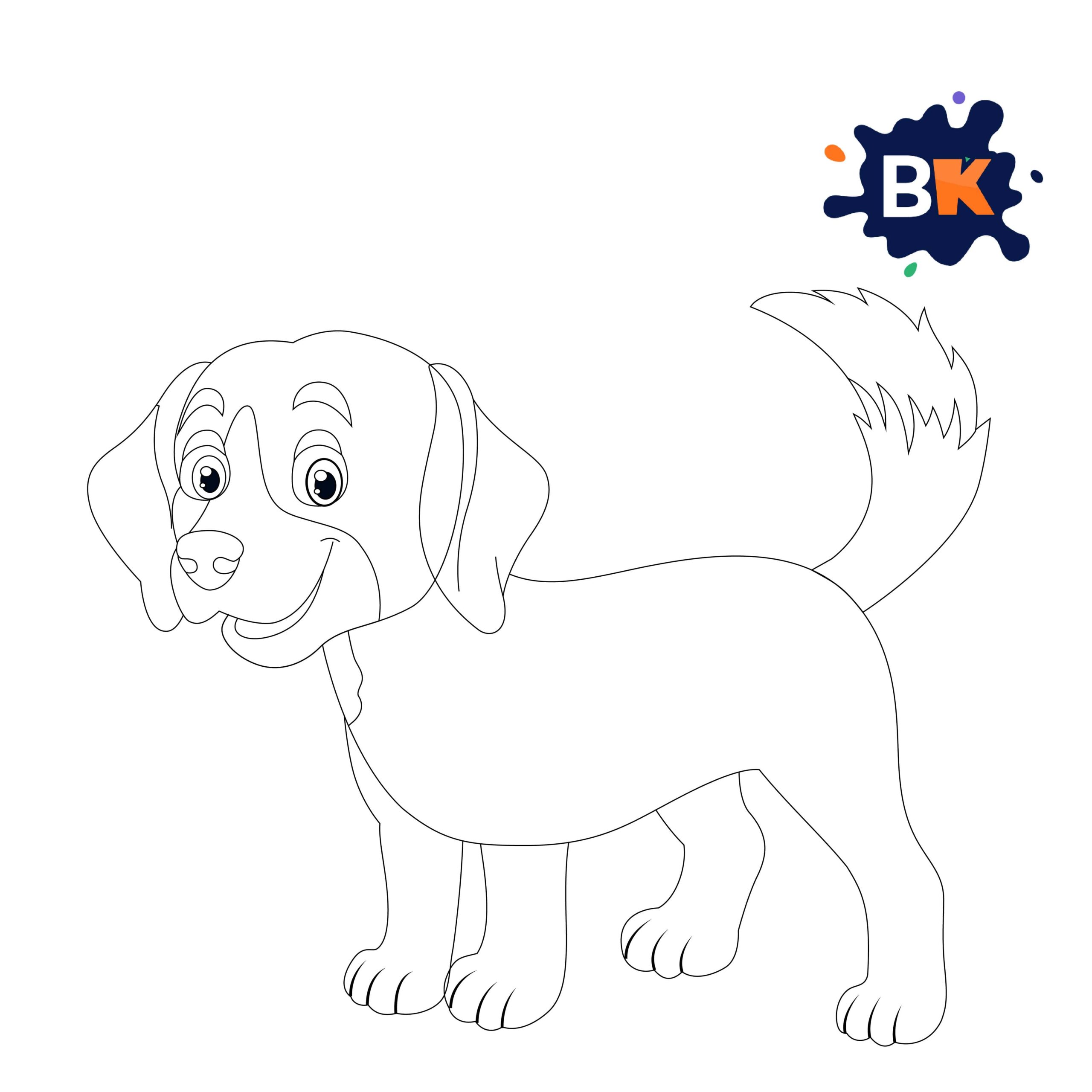 How to Draw a Beagle Step 10 How to Draw a Beagle Step 10
