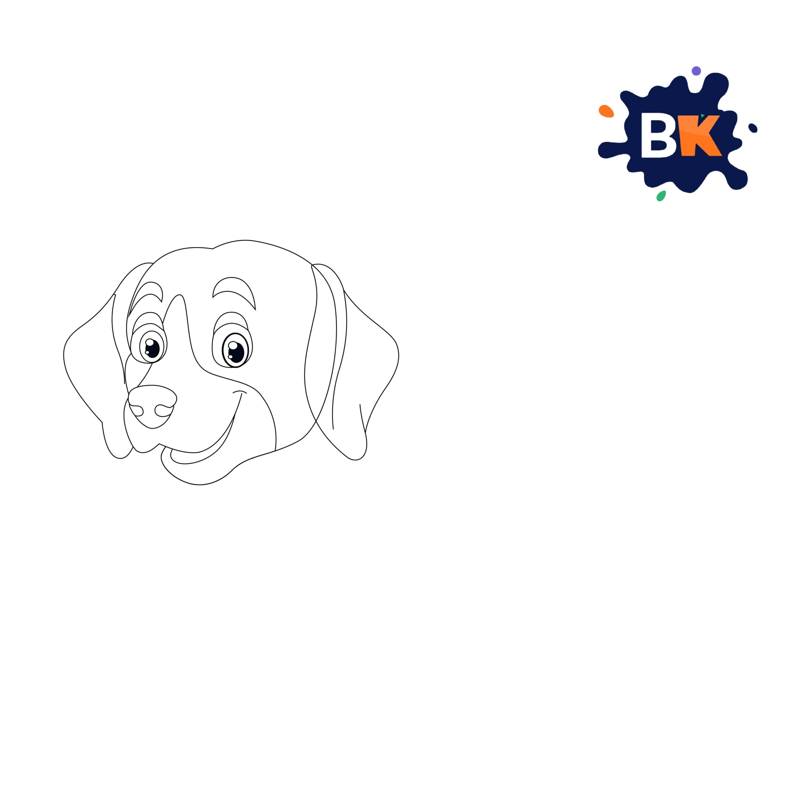 How to Draw a Beagle Step 6 How to Draw a Beagle Step 6