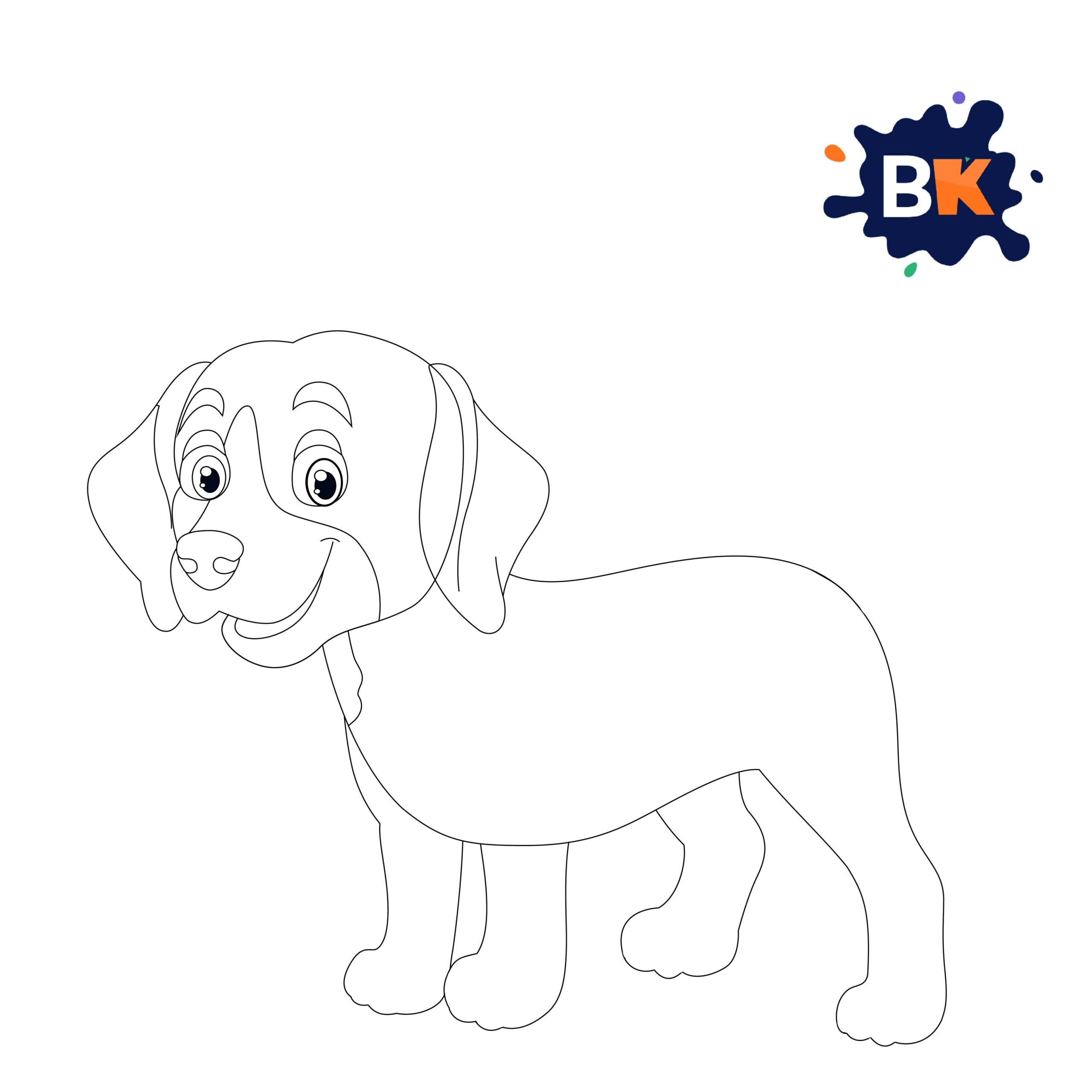 How to Draw a Beagle Step 9 How to Draw a Beagle Step 9