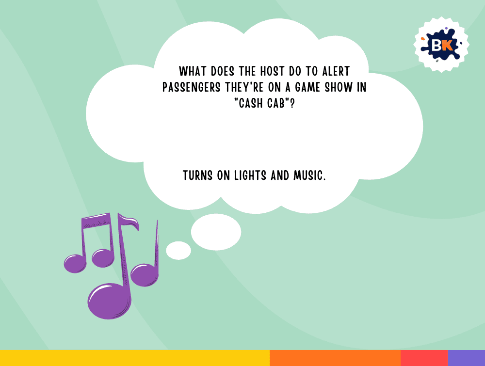 Best Cash Cab Trivia Questions For Kids