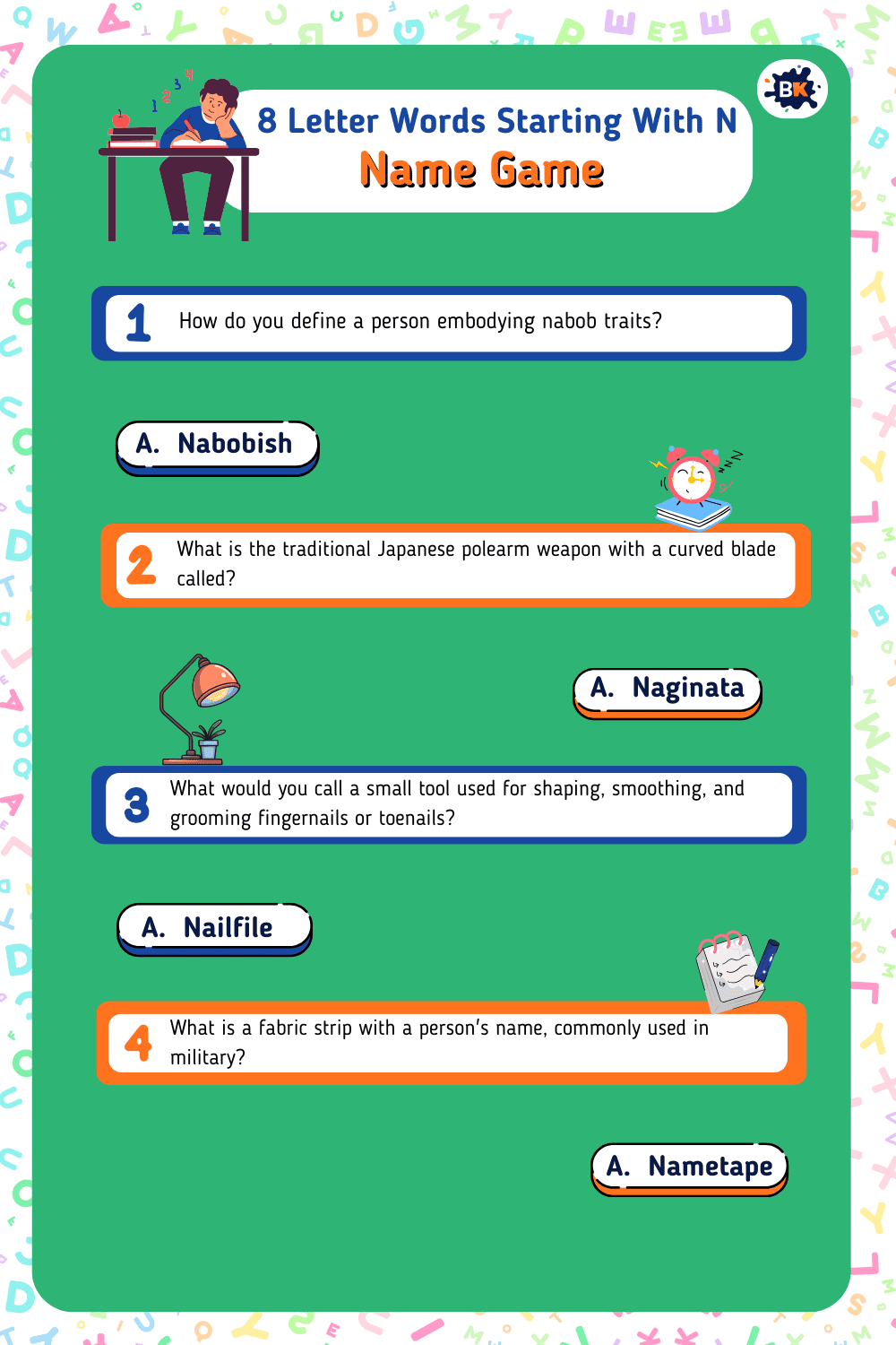 Childish Name Game For Kids Childish Name Game For Kids