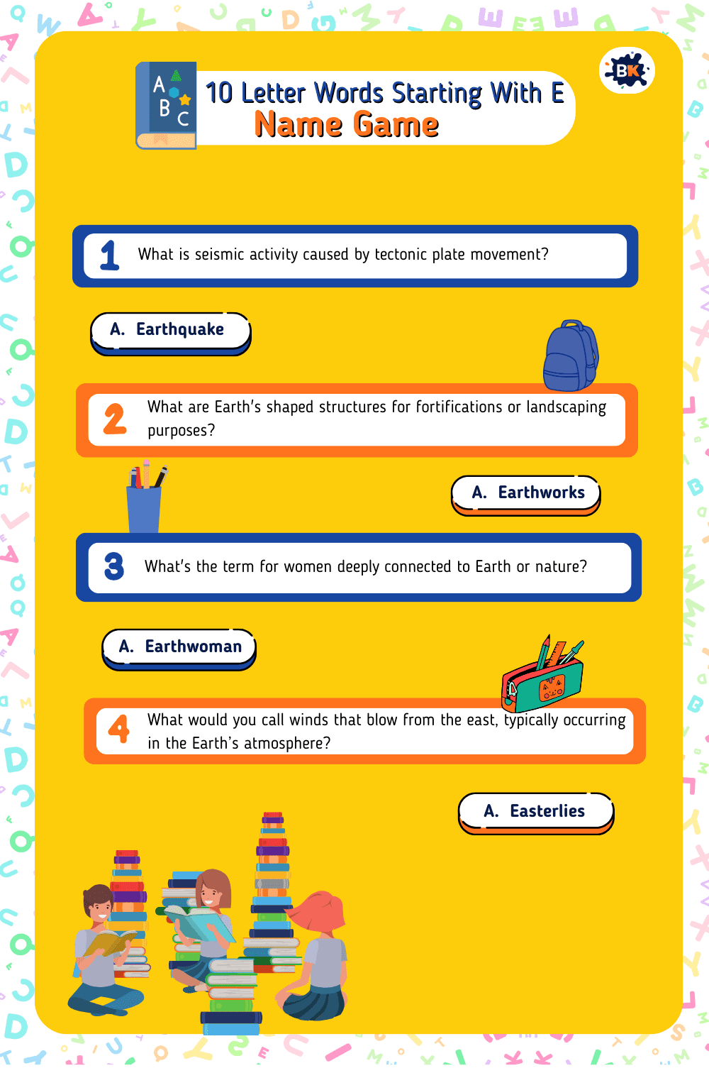 Childish Name Game For Kids Childish Name Game For Kids