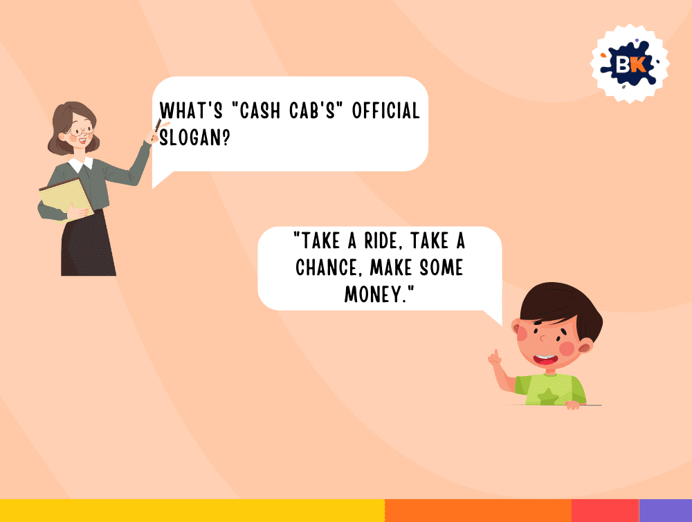 Fascinating Cash Cab Trivia Questions For Kids