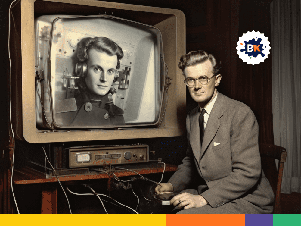 First Transatlantic Television Broadcast By John Logie Baird First Transatlantic Television Broadcast By John Logie Baird