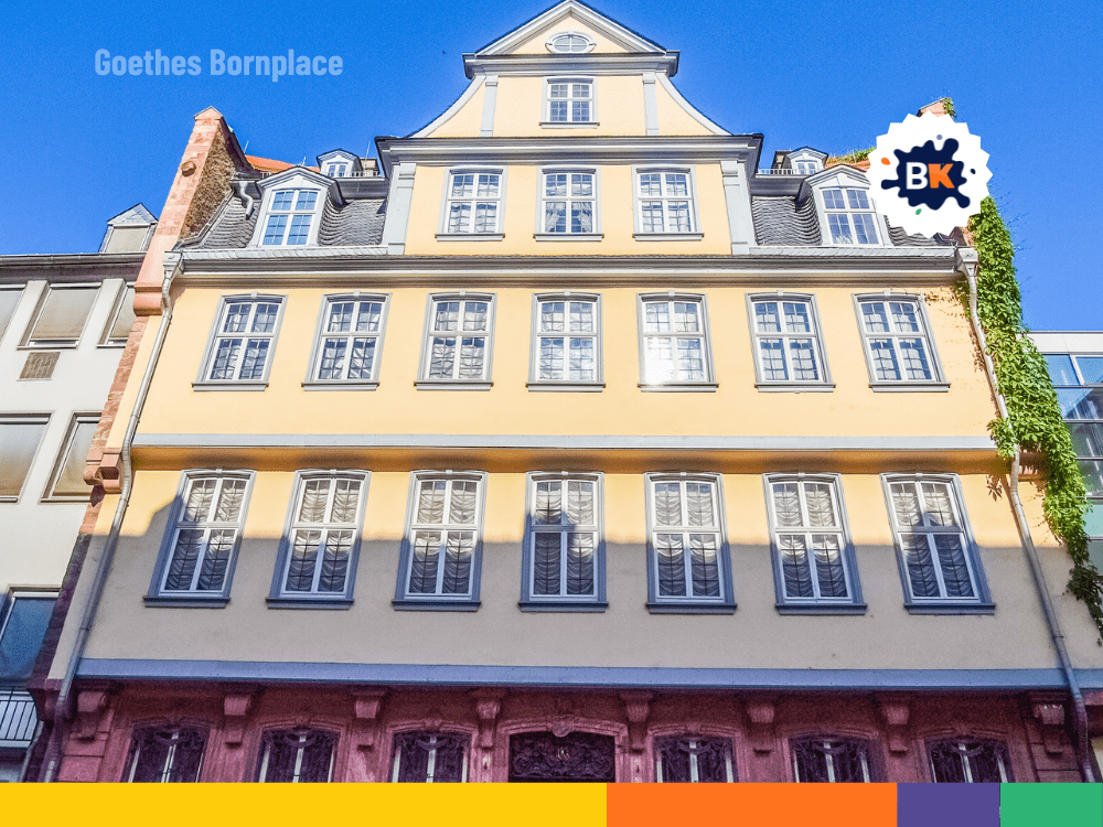 Goethes Bornplace In Frankfurt Goethes Bornplace In Frankfurt