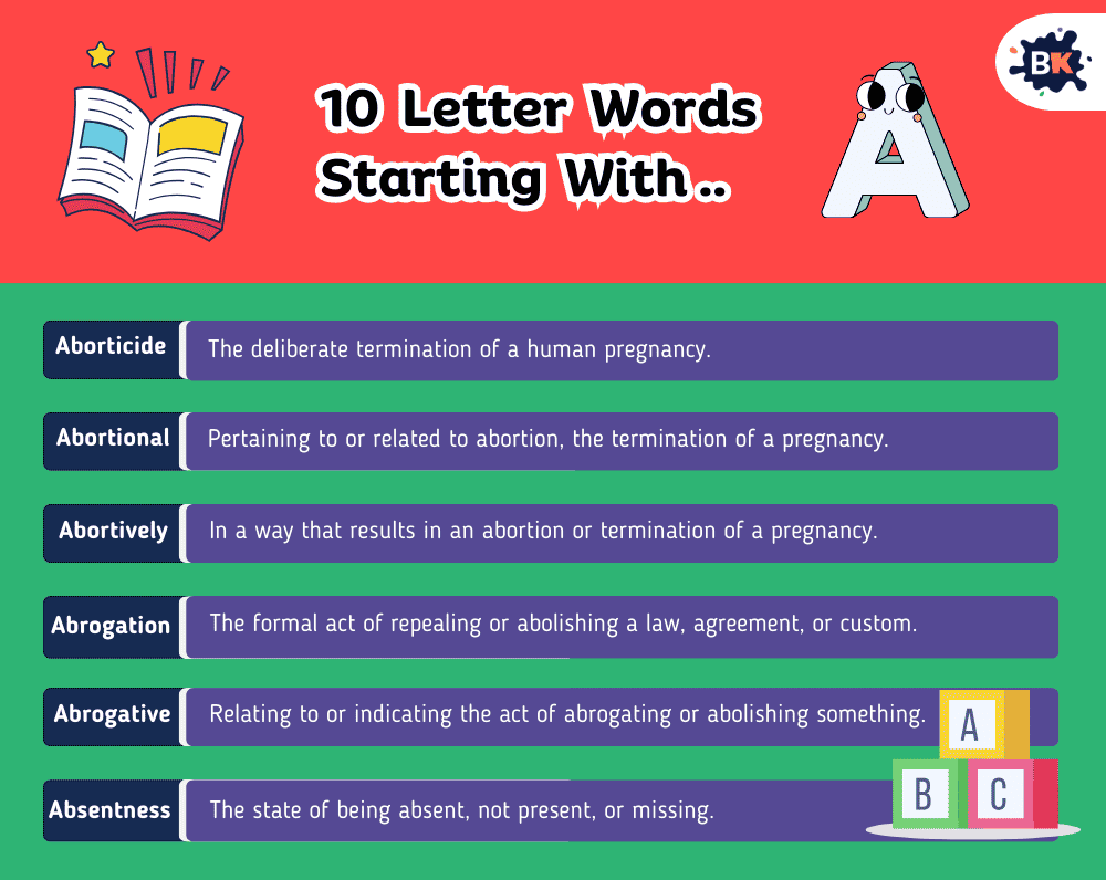 Goofy 10 Letter Words Starting With A For Kids Goofy 10 Letter Words Starting With A For Kids