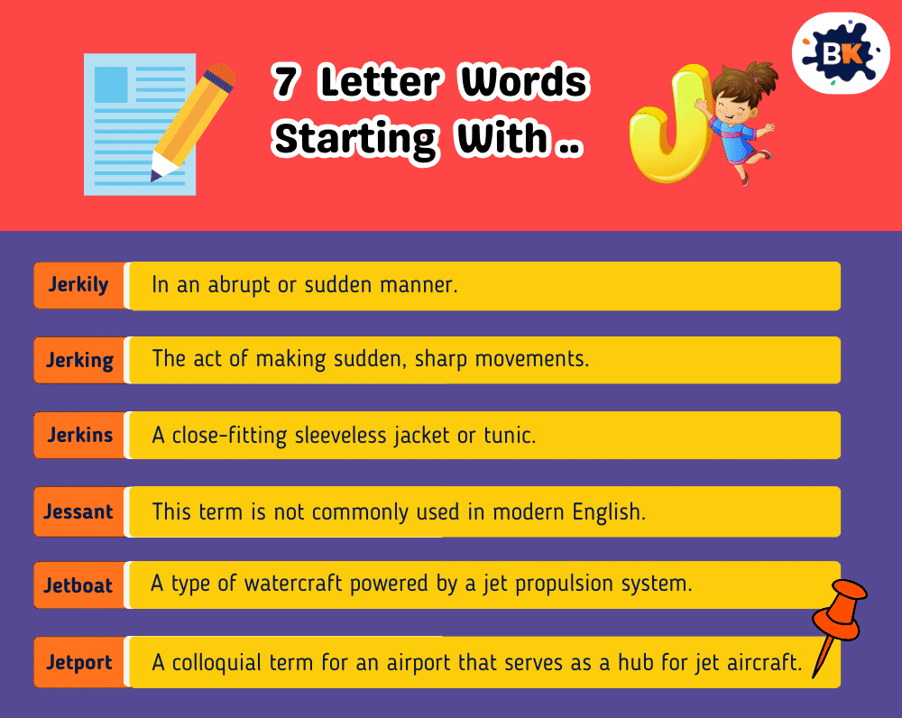 Goofy 7 Letter Words Starting With J For Kids Goofy 7 Letter Words Starting With J For Kids