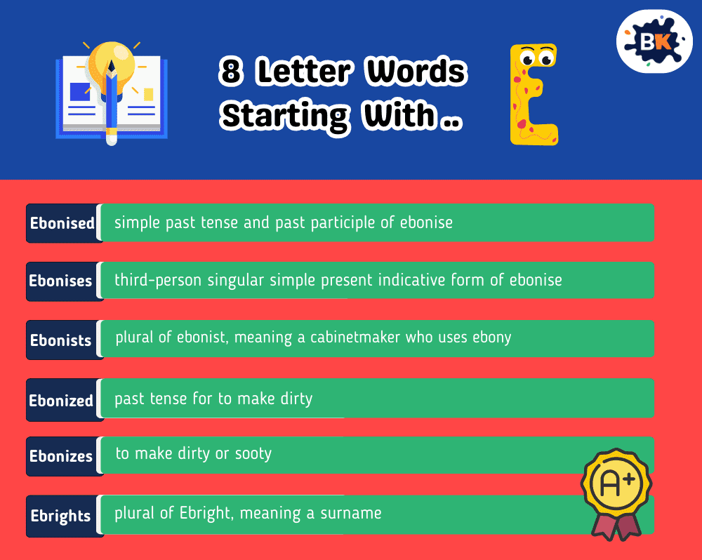 Goofy 8 Letter Words Starting With E For Kids Goofy 8 Letter Words Starting With E For Kids