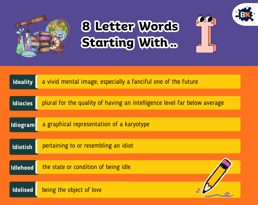 Goofy 8 Letter Words Starting With I For Kids Goofy 8 Letter Words Starting With I For Kids