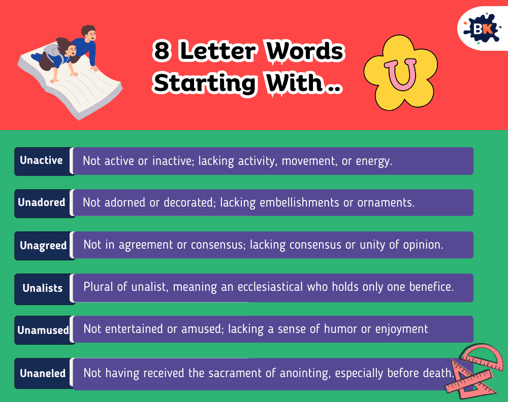 Goofy 8 Letter Words Starting With U For Kids Goofy 8 Letter Words Starting With U For Kids