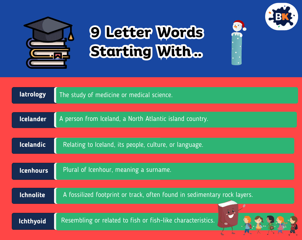 Incredible 9 Letter Words Starting With I For Kids Incredible 9 Letter Words Starting With I For Kids