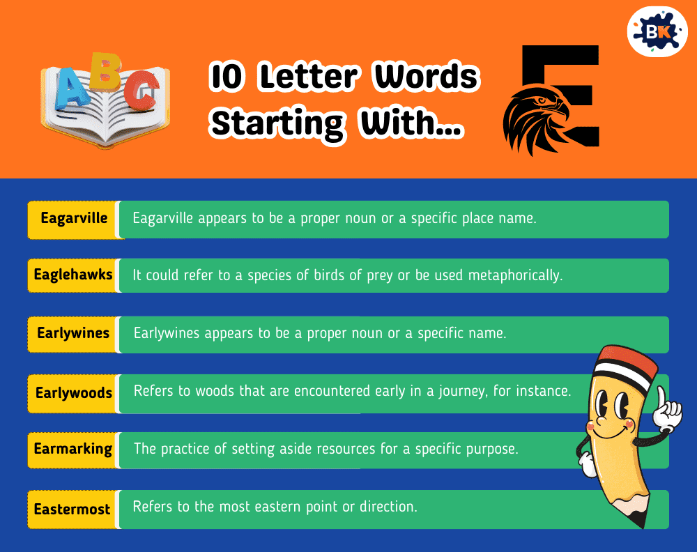 Incredible 10 Letter Words Starting With E For Kids Incredible 10 Letter Words Starting With E For Kids