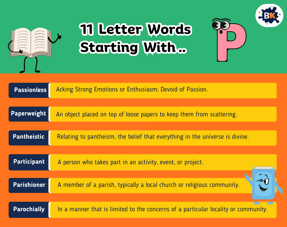 Incredible 11 Letter Words Starting With P For Kids Incredible 11 Letter Words Starting With P For Kids