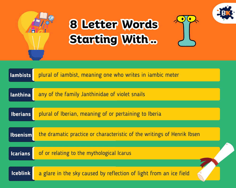 Incredible 8 Letter Words Starting With I For Kids Incredible 8 Letter Words Starting With I For Kids