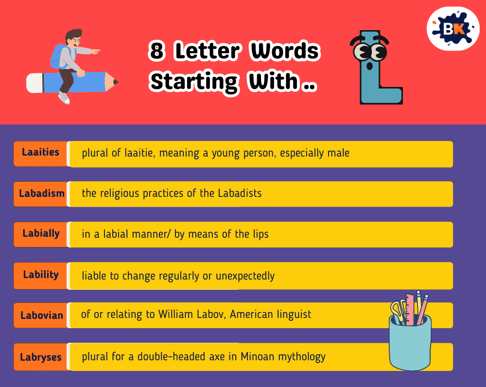 Incredible 8 Letter Words Starting With L For Kids Incredible 8 Letter Words Starting With L For Kids