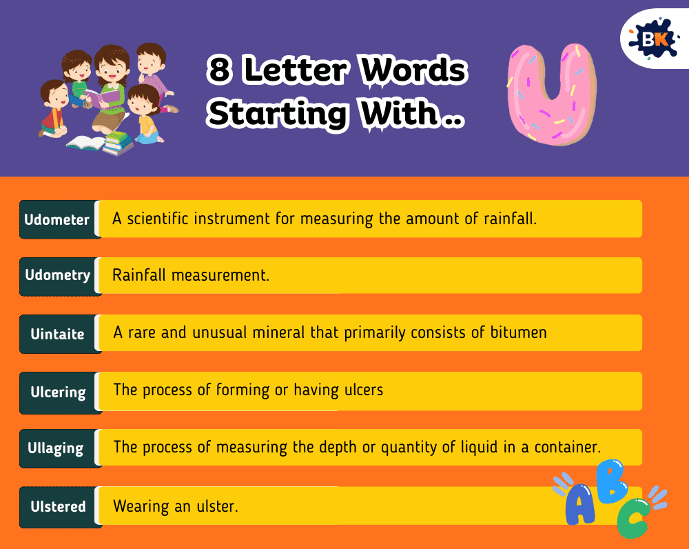 Incredible 8 Letter Words Starting With U For Kids Incredible 8 Letter Words Starting With U For Kids