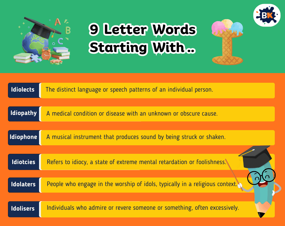 Goofy 9 Letter Words Starting With I For Kids Goofy 9 Letter Words Starting With I For Kids