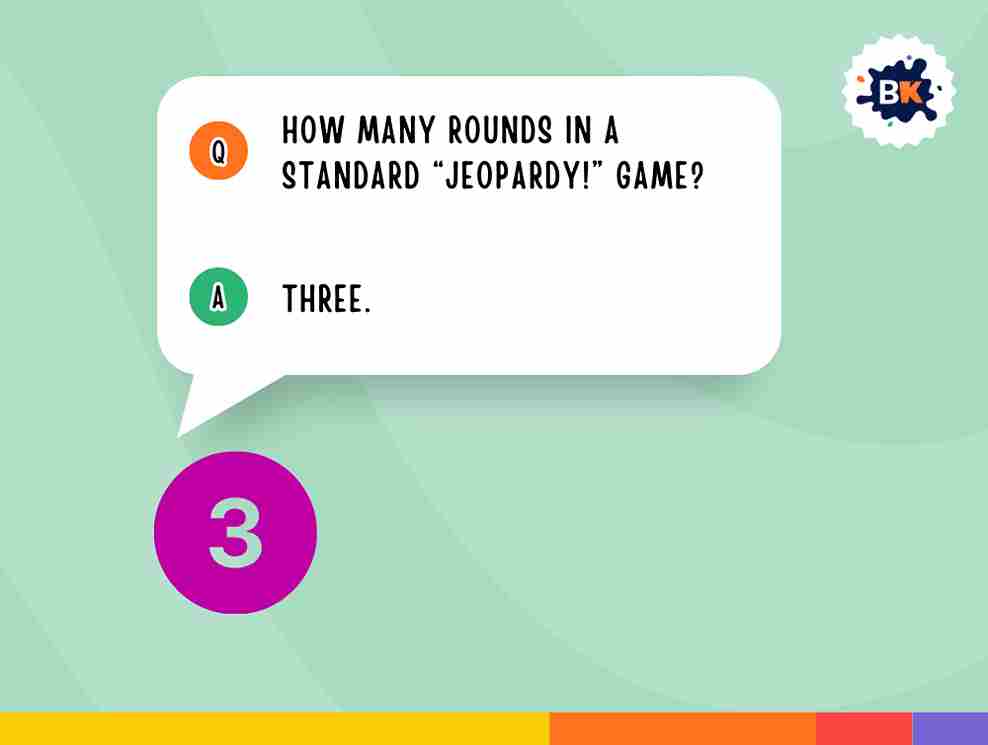 Informative Jeopardy Trivia Questions For Kids
