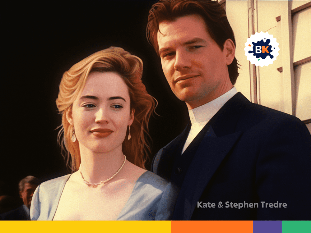 Kate Winslet & Stephen Tredre Kate Winslet & Stephen Tredre