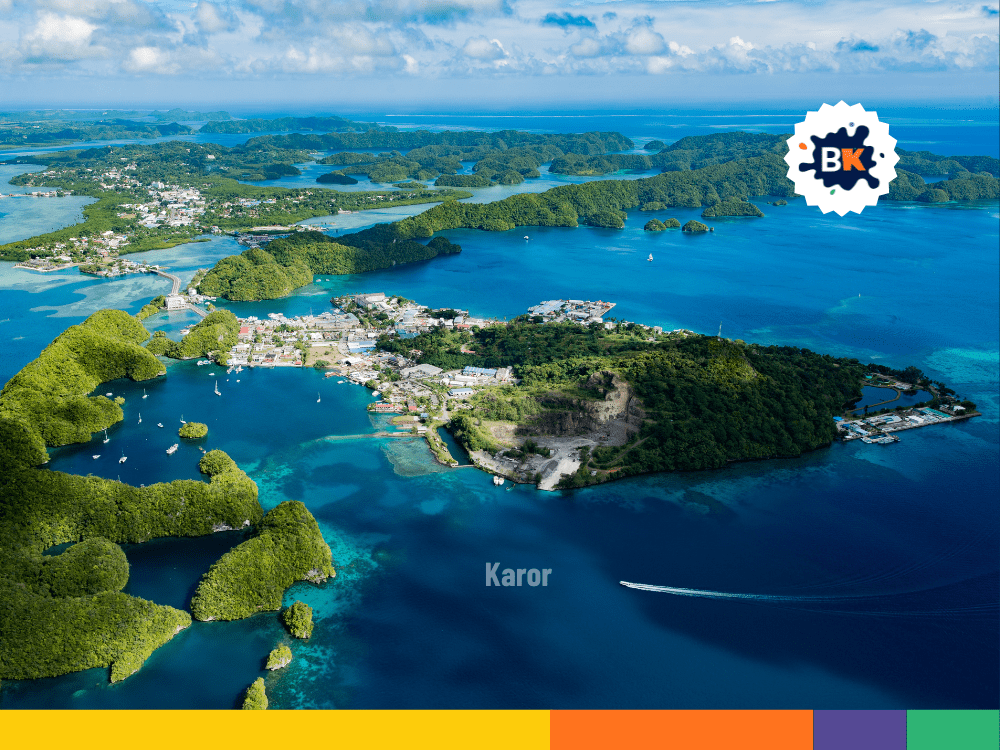 Koror in Palau Koror in Palau