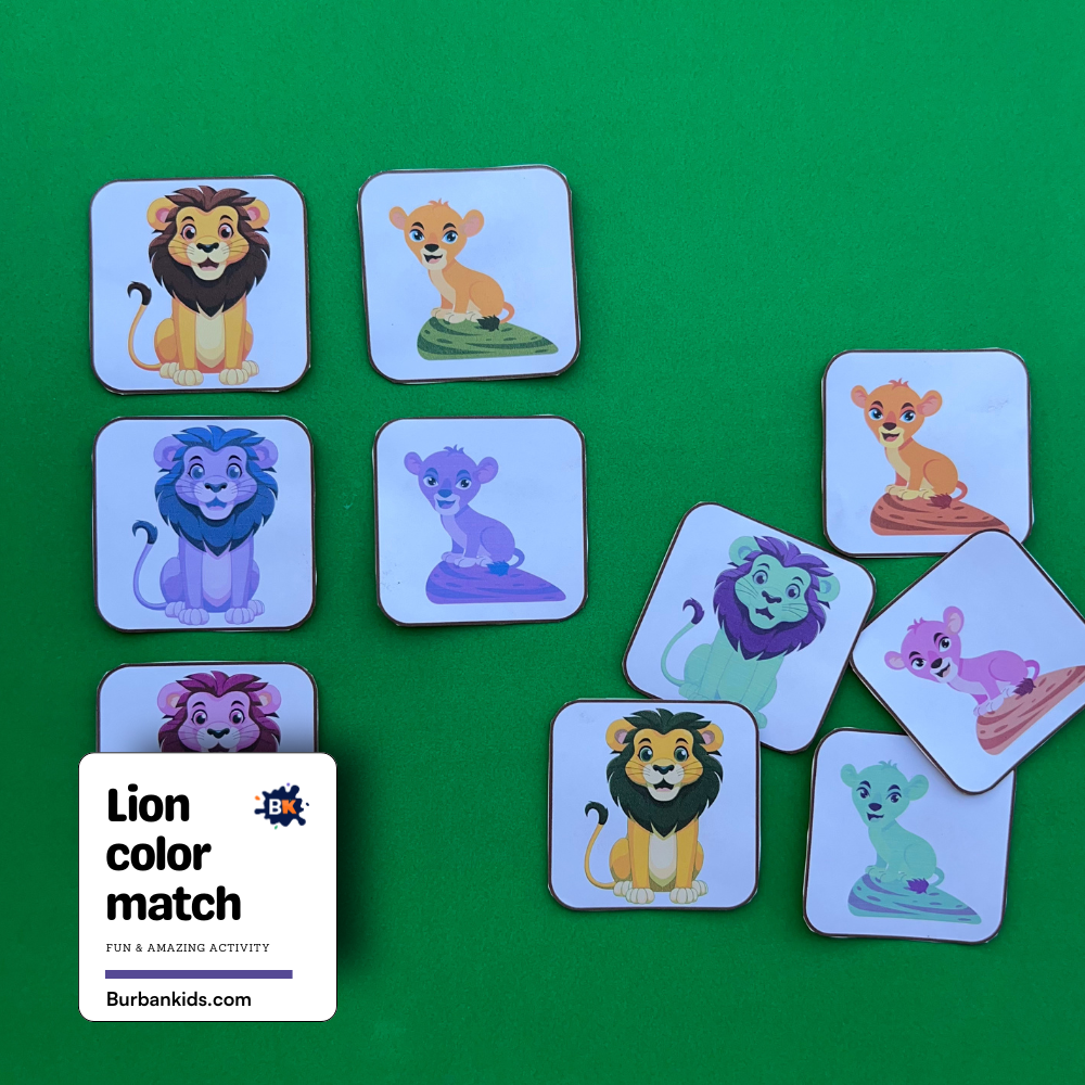 Lion color match Lion Color Match