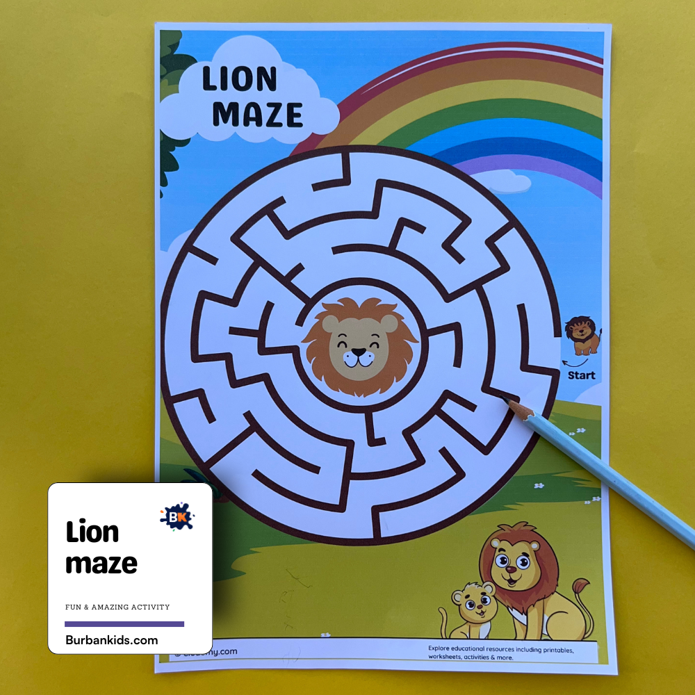 Lion maze Lion Maze