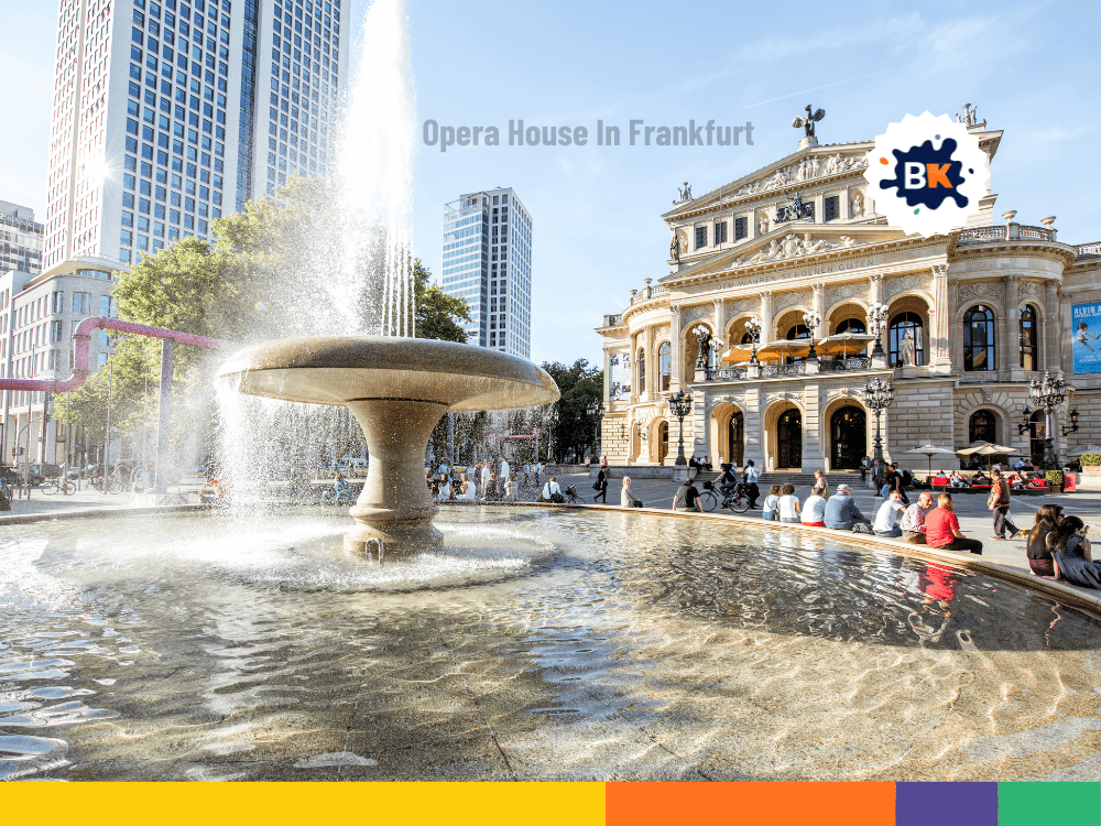 Opera House In Frankfurt Opera House In Frankfurt
