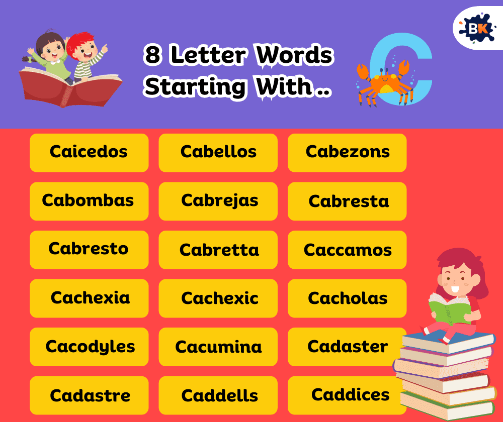 Perfect 8 Letter Words Starting With C For Kids Perfect 8 Letter Words Starting With C For Kids