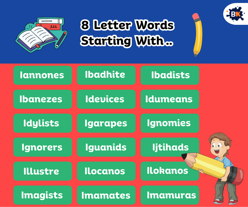 Perfect 8 Letter Words Starting With I For Kids Perfect 8 Letter Words Starting With I For Kids