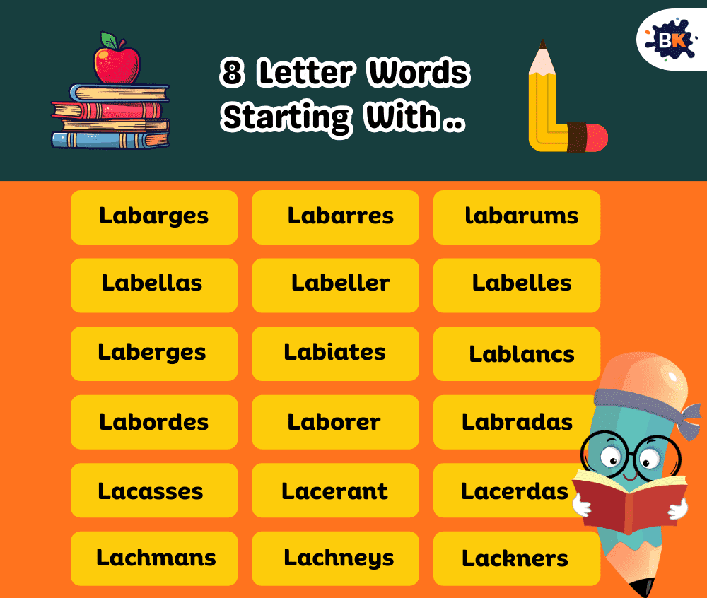 Perfect 8 Letter Words Starting With L For Kids Perfect 8 Letter Words Starting With L For Kids