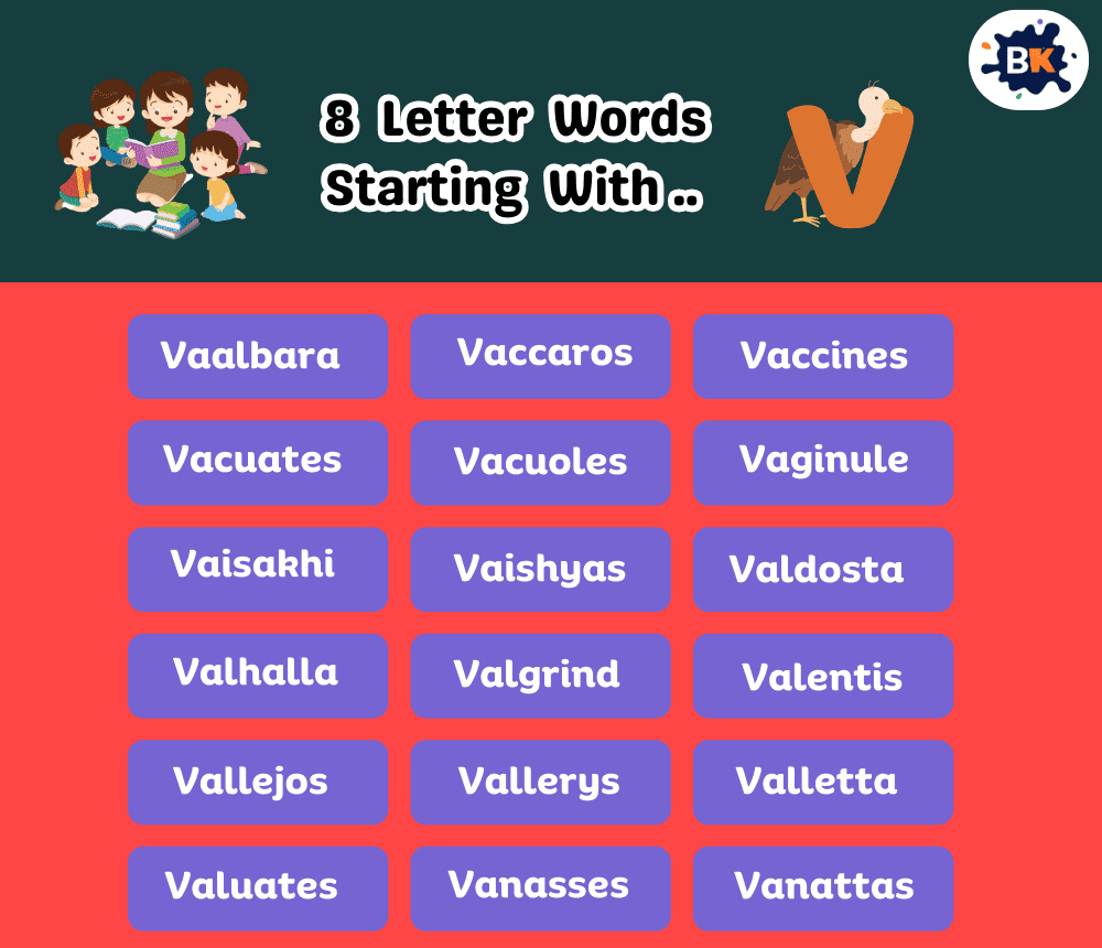 Perfect 8 Letter Words Starting With V For Kids Perfect 8 Letter Words Starting With V For Kids