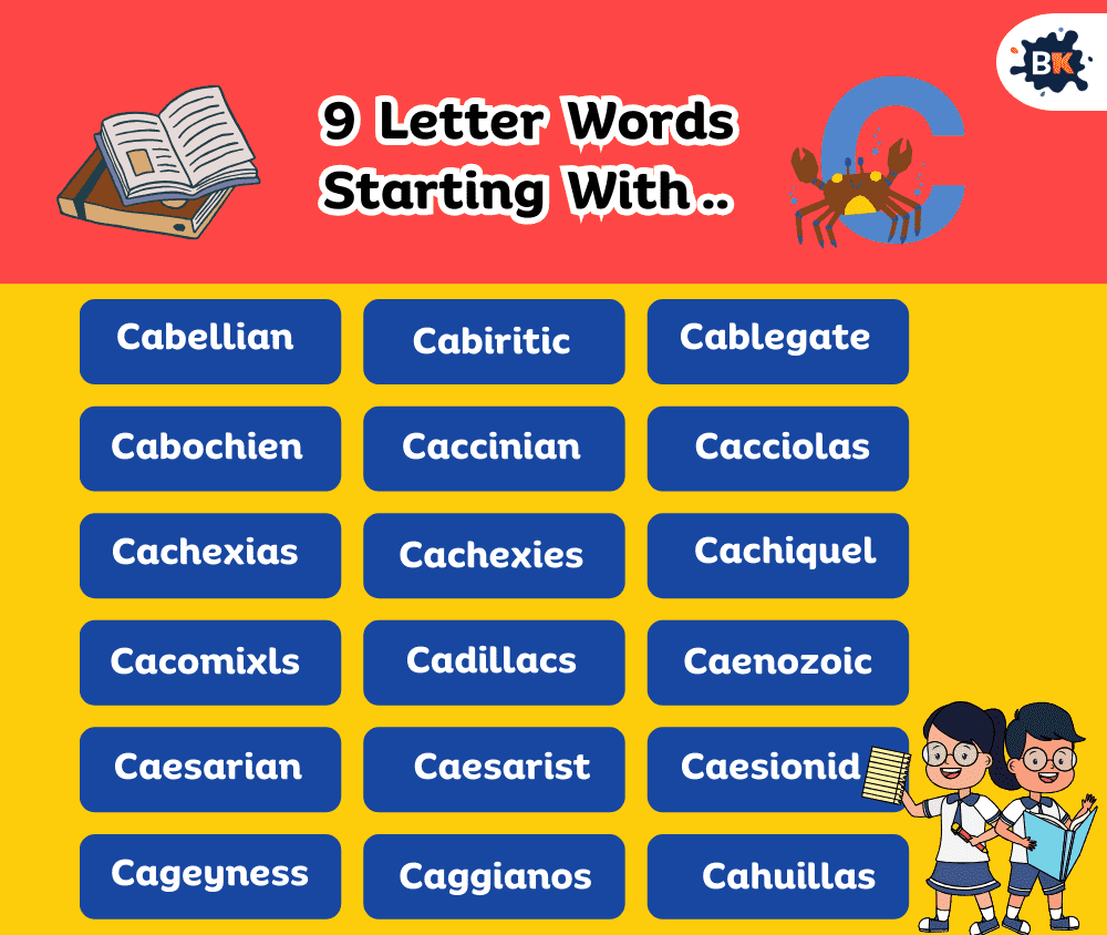 Perfect 9 Letter Words Starting With C For Kids Perfect 9 Letter Words Starting With C For Kids
