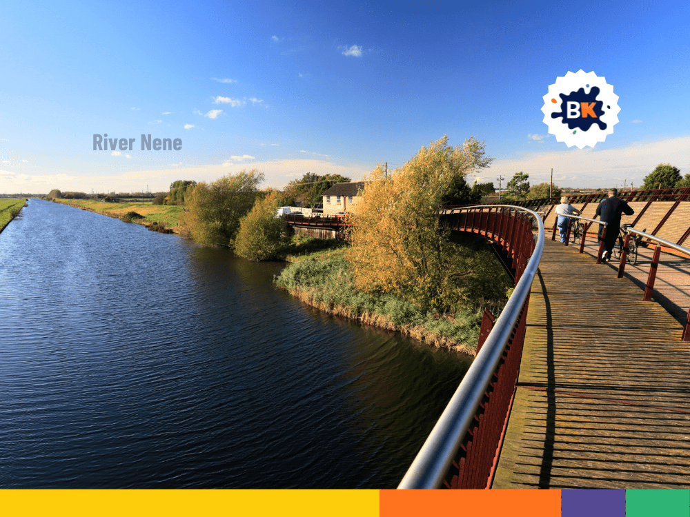 River Nene In Peterborough River Nene In Peterborough