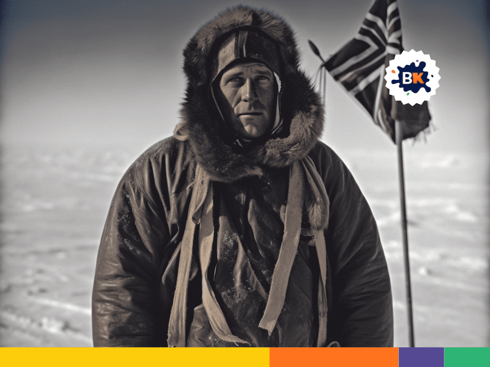 Robert Falcon In Antarctic Fauna Robert Falcon In Antarctic Fauna