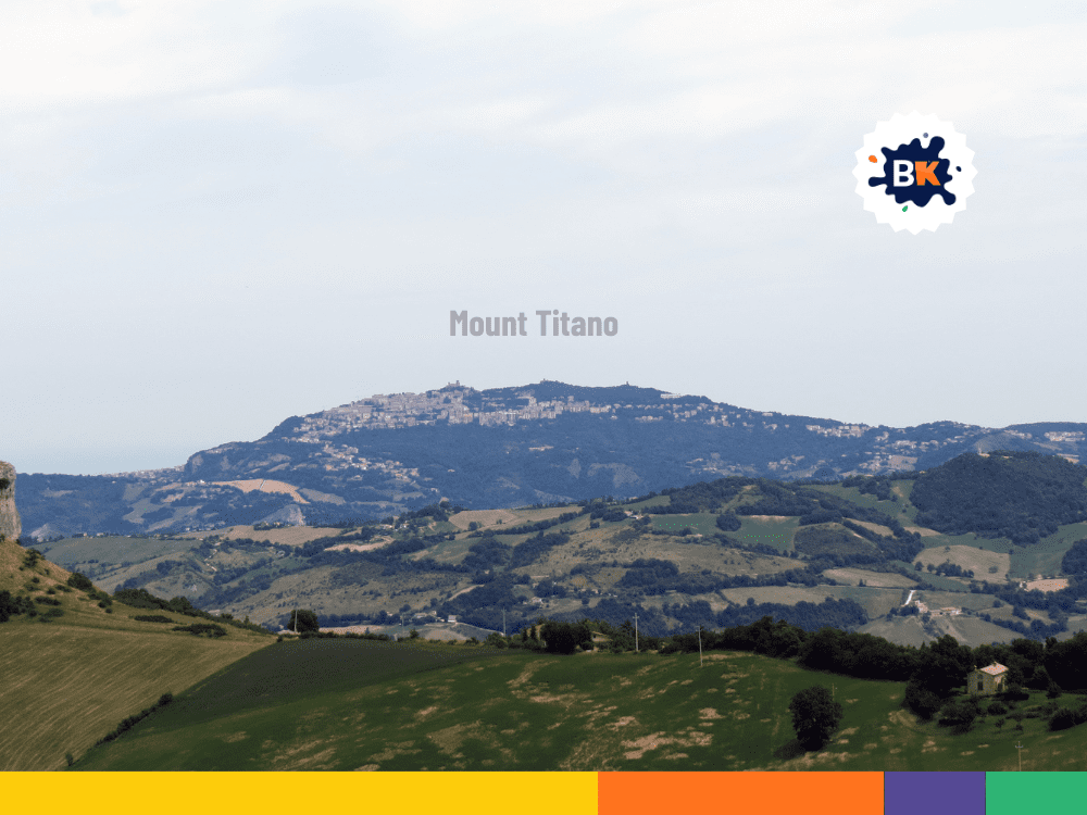 San Marino's Mount Titano San Marino's Mount Titano