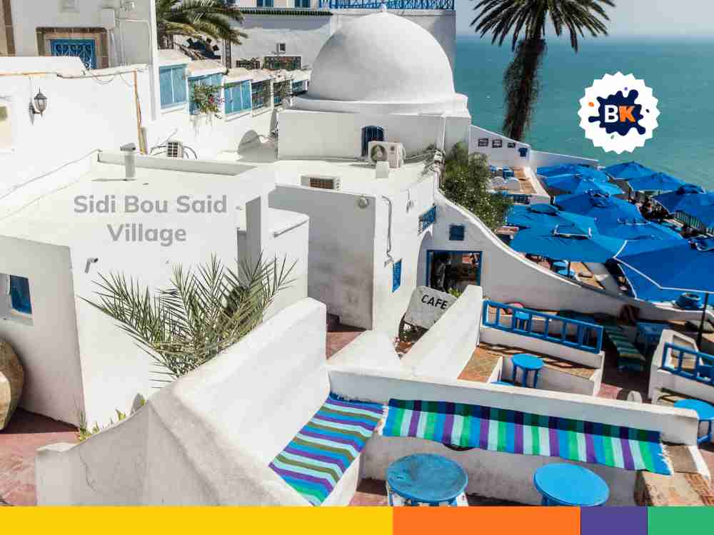 Sidi Bou Said Village In Tunis Sidi Bou Said Village In Tunis