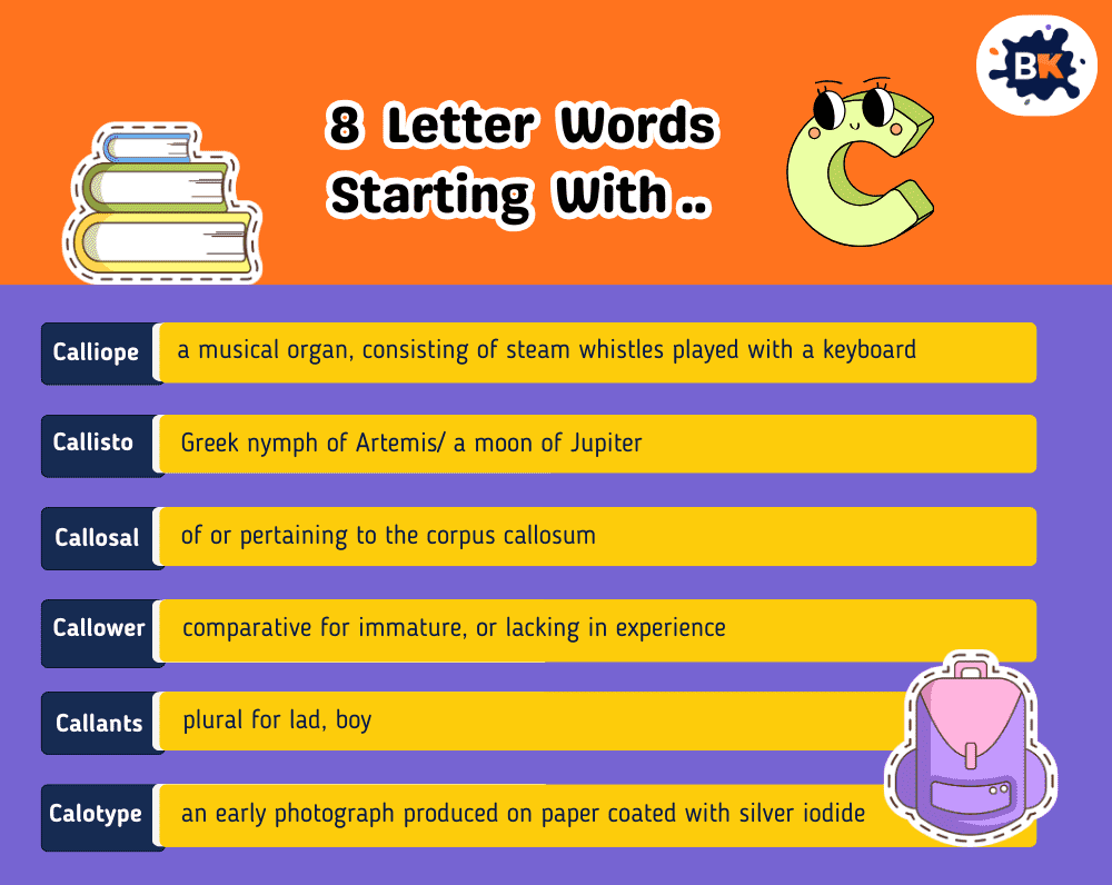 Silly 8 Letter Words Starting With C For Kids Silly 8 Letter Words Starting With C For Kids