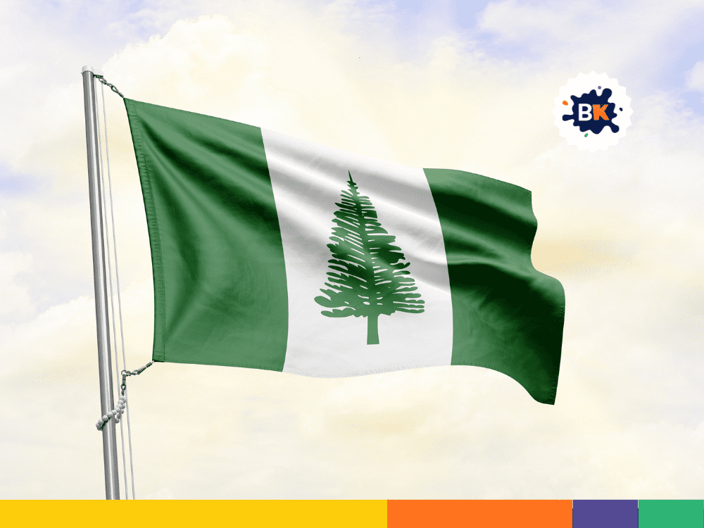 The Flag Of Norfolk Island The Flag Of Norfolk Island