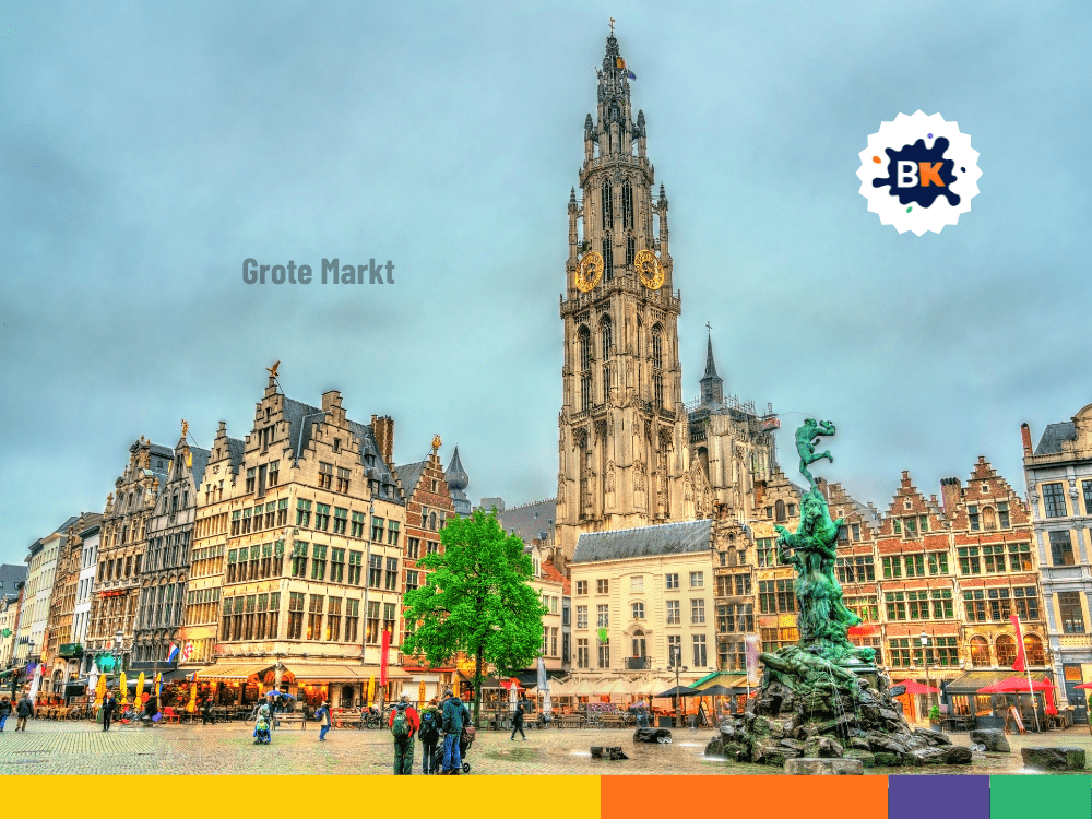 The Grote Markt of Brussels The Grote Markt of Brussels