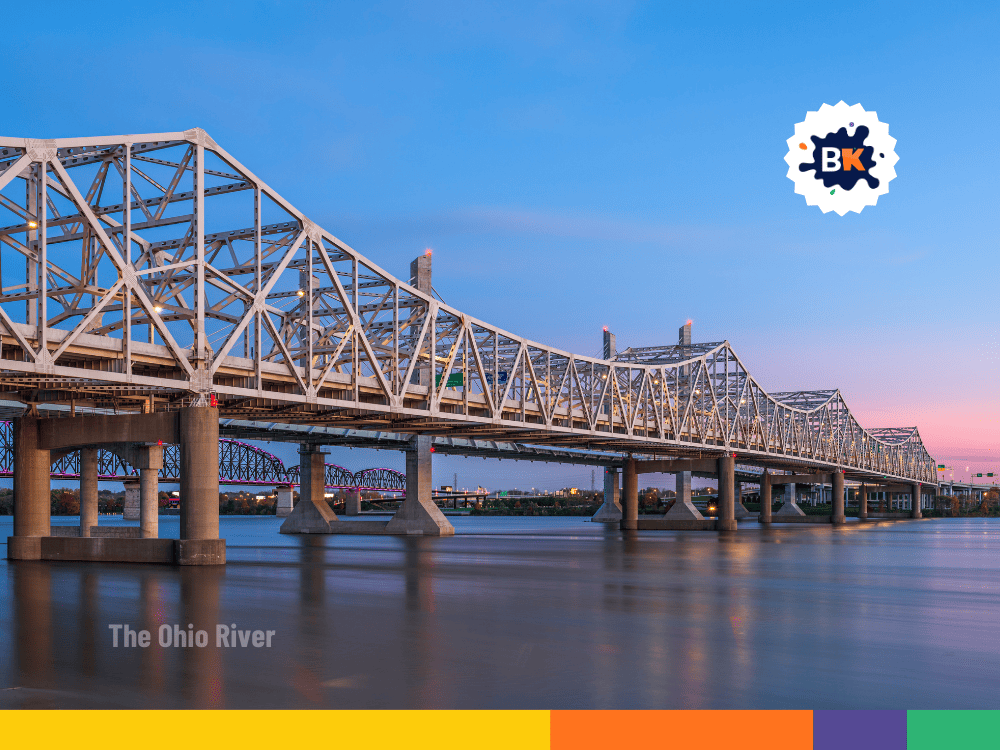 The Ohio river The Ohio river