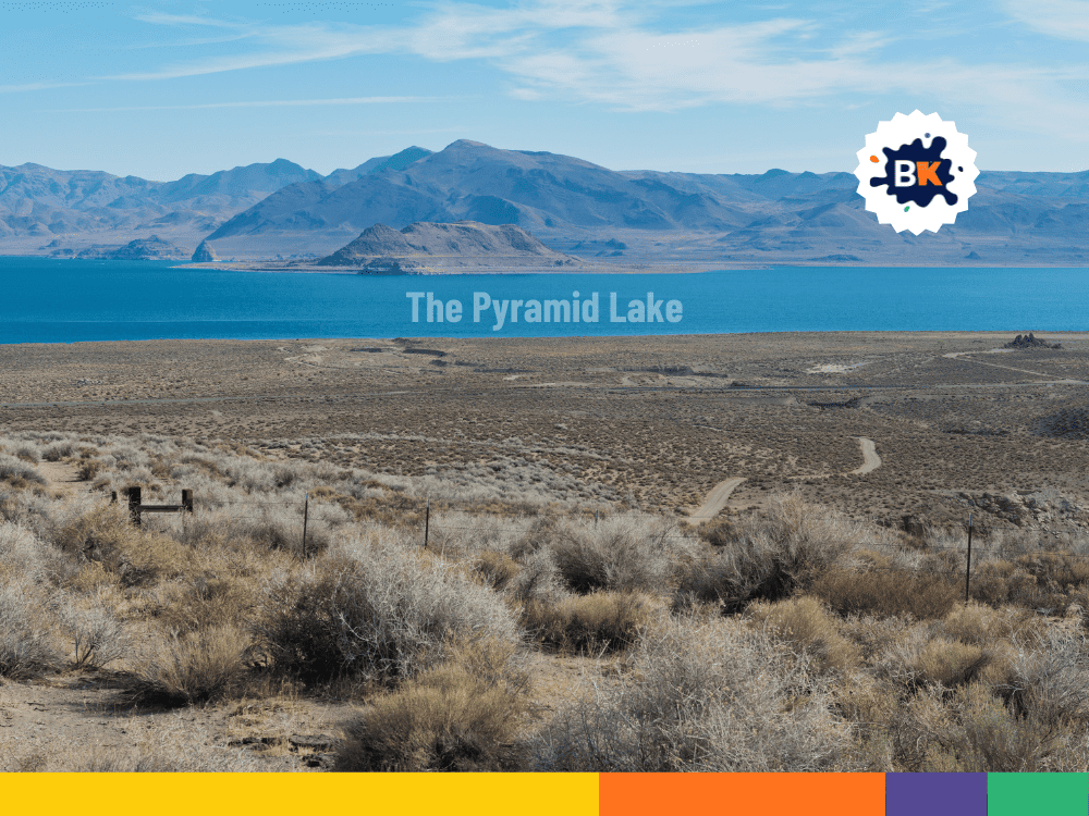 The Pyramid Lake in Nevada The Pyramid Lake in Nevada