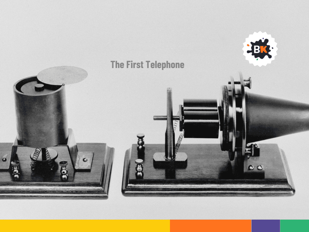 The first telephone was installed in Boston The first telephone was installed in Boston
