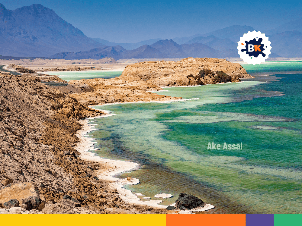 The lowest point in Africa The lowest point in Africa