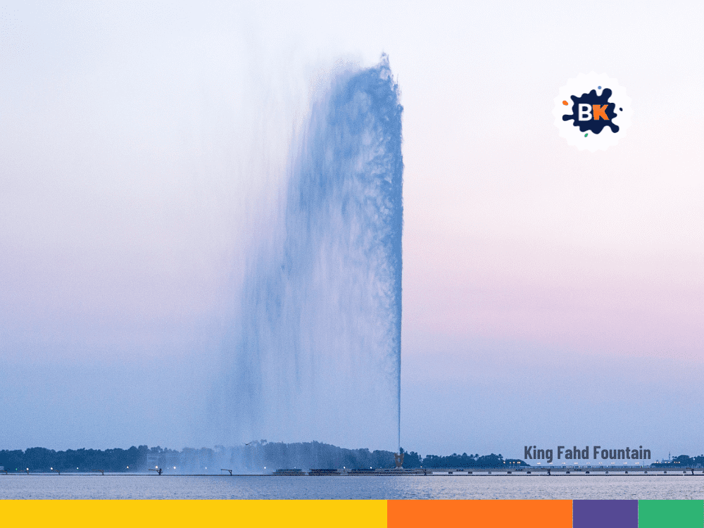 The tallest fountain in the world is in Arabia The tallest fountain in the world is in Arabia