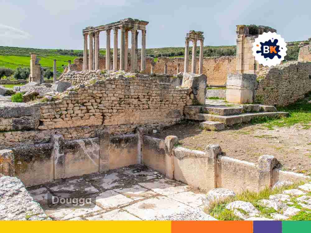 Tunis Archaeological Site Of Dougga Tunis Archaeological Site Of Dougga