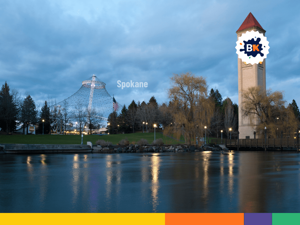 Washington's Spokane City Washington's Spokane City