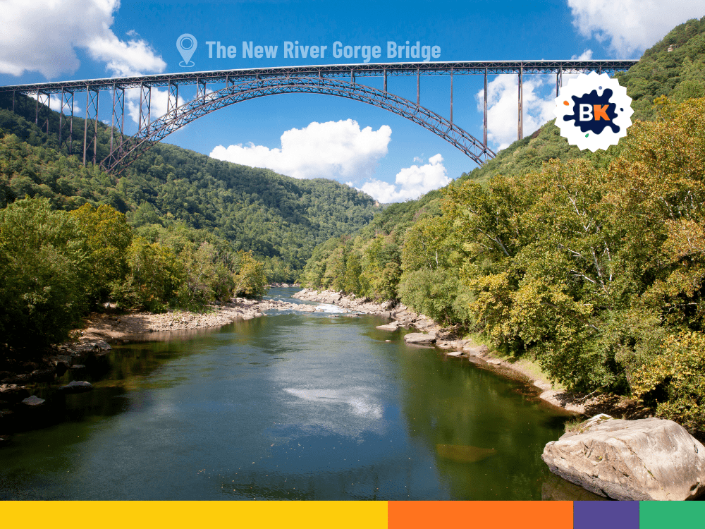 West Virginia's River Gorge Bridge West Virginia's River Gorge Bridge